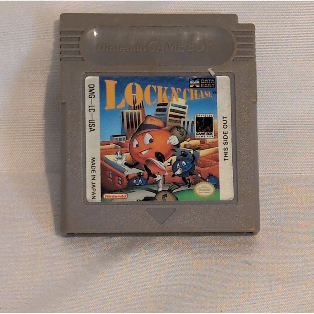 Lock N' Chase (Nintendo Gameboy, 1990) Game Cartridge Only